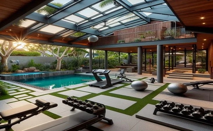 Gym with swimming pool near me